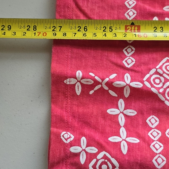 Chico's Bright Boho Tie Dye Top Size 3 XL - Picture 7 of 7